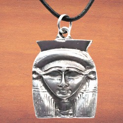 Hathor Pewter Necklace