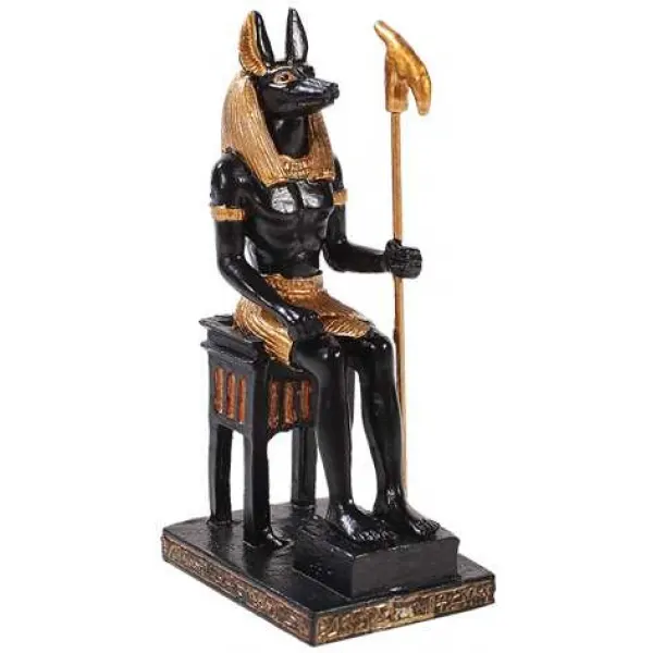 Anubis Mini Egyptian God Statue