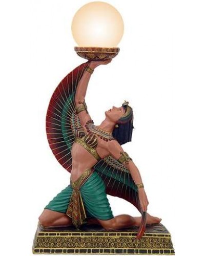 Egyptian Isis Table Lamp | Egyptian Light